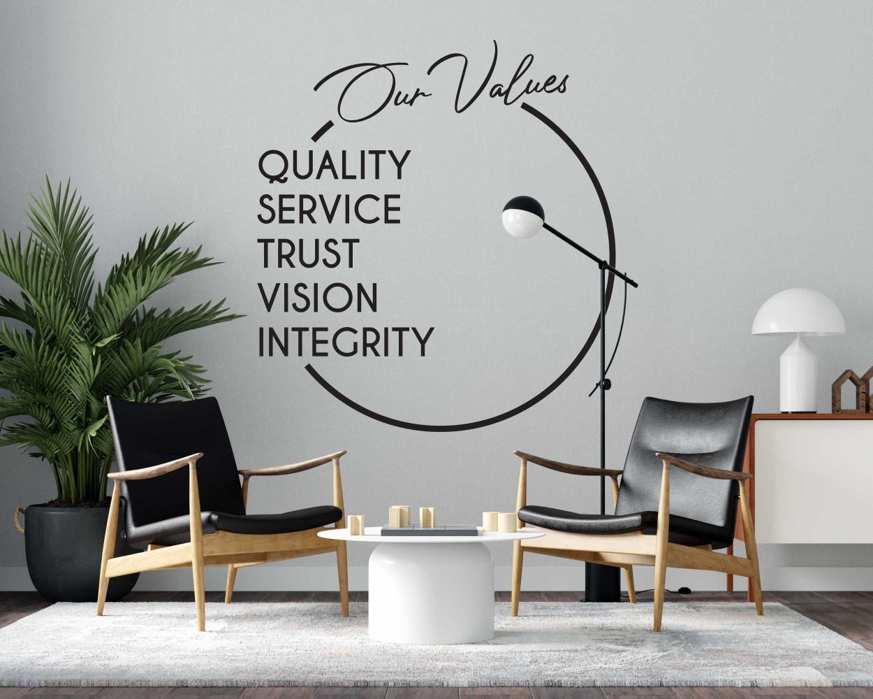 Inspirational Quotes Wall Stickers for Office Room Wall Decor