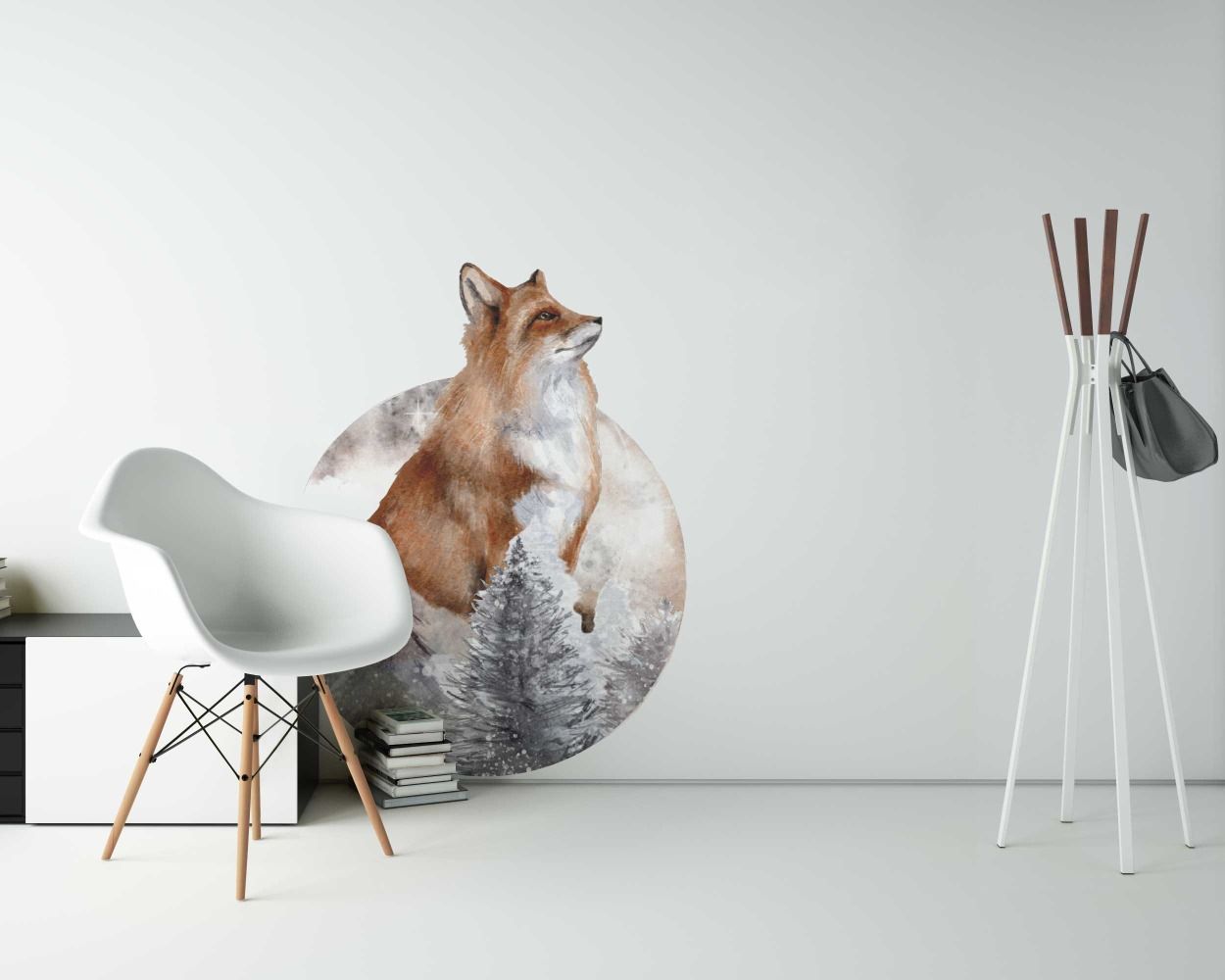 Red Fox Wild Animal Vinyl Wall Decals