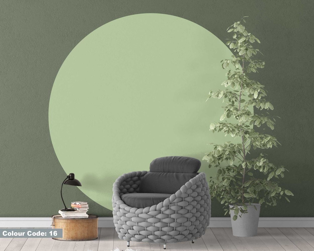 Simple Boho Circle Wall Decals