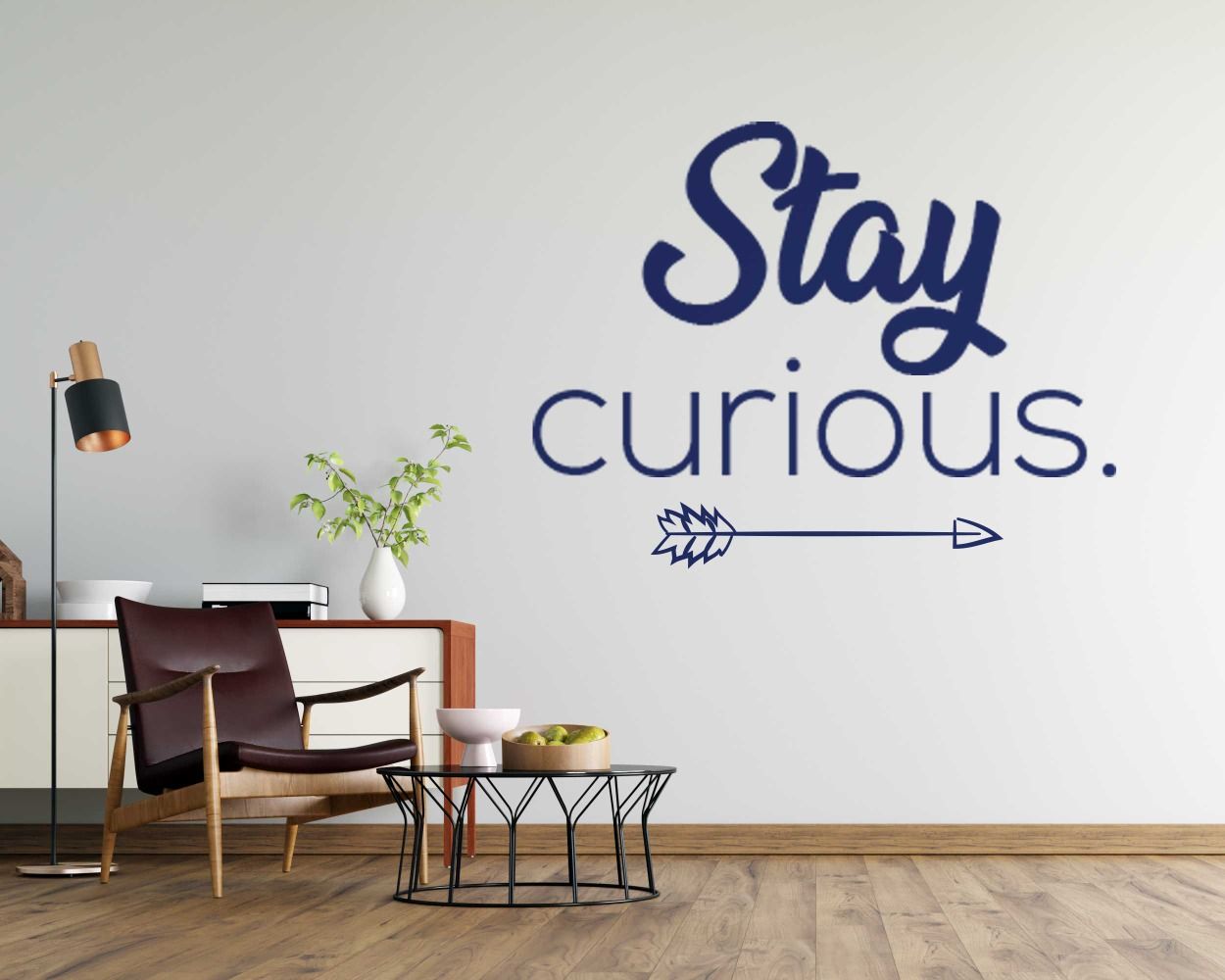 Stay Curious Motivative Wall Decals For Room Wall Decoration. Shop now