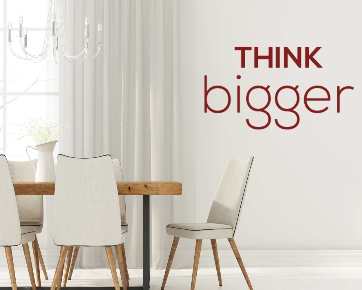 Think Bigger Best Wall Decals For Room Wall Decor