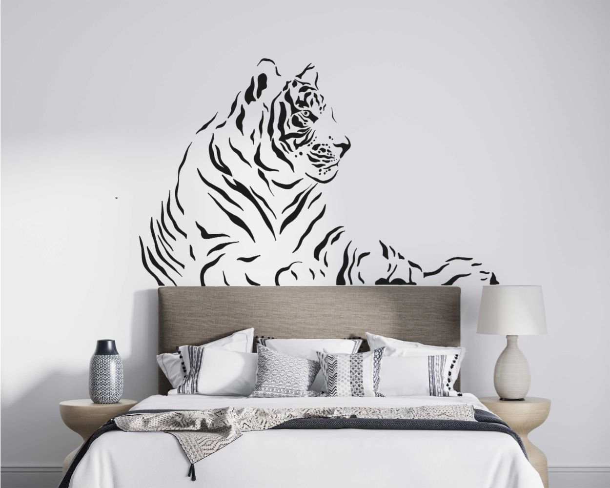 Best Tiger Jungle Animal Wall Decals For Kids Room Decor