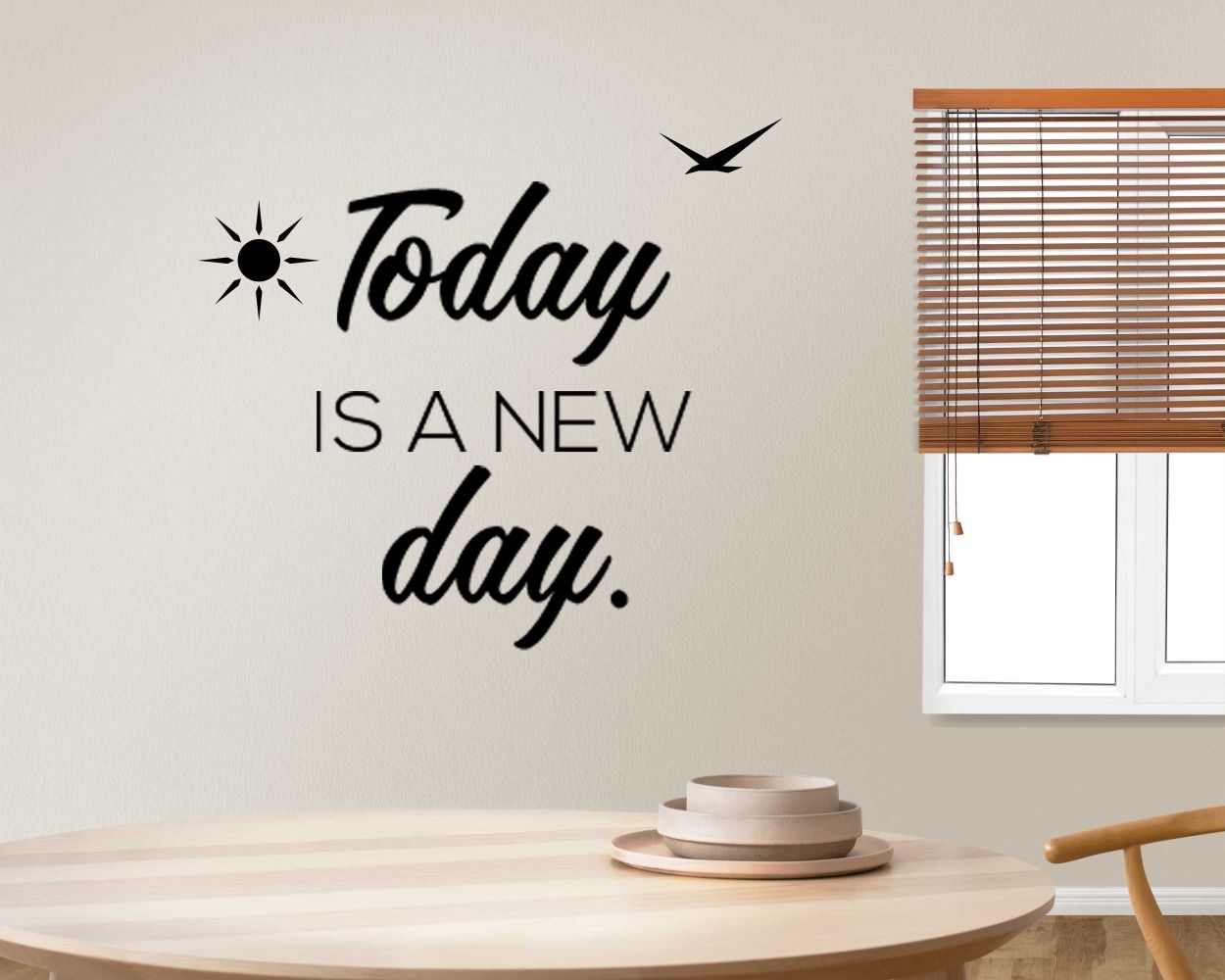 Today Is A New Day Best Motivational Quotes Wall Decals