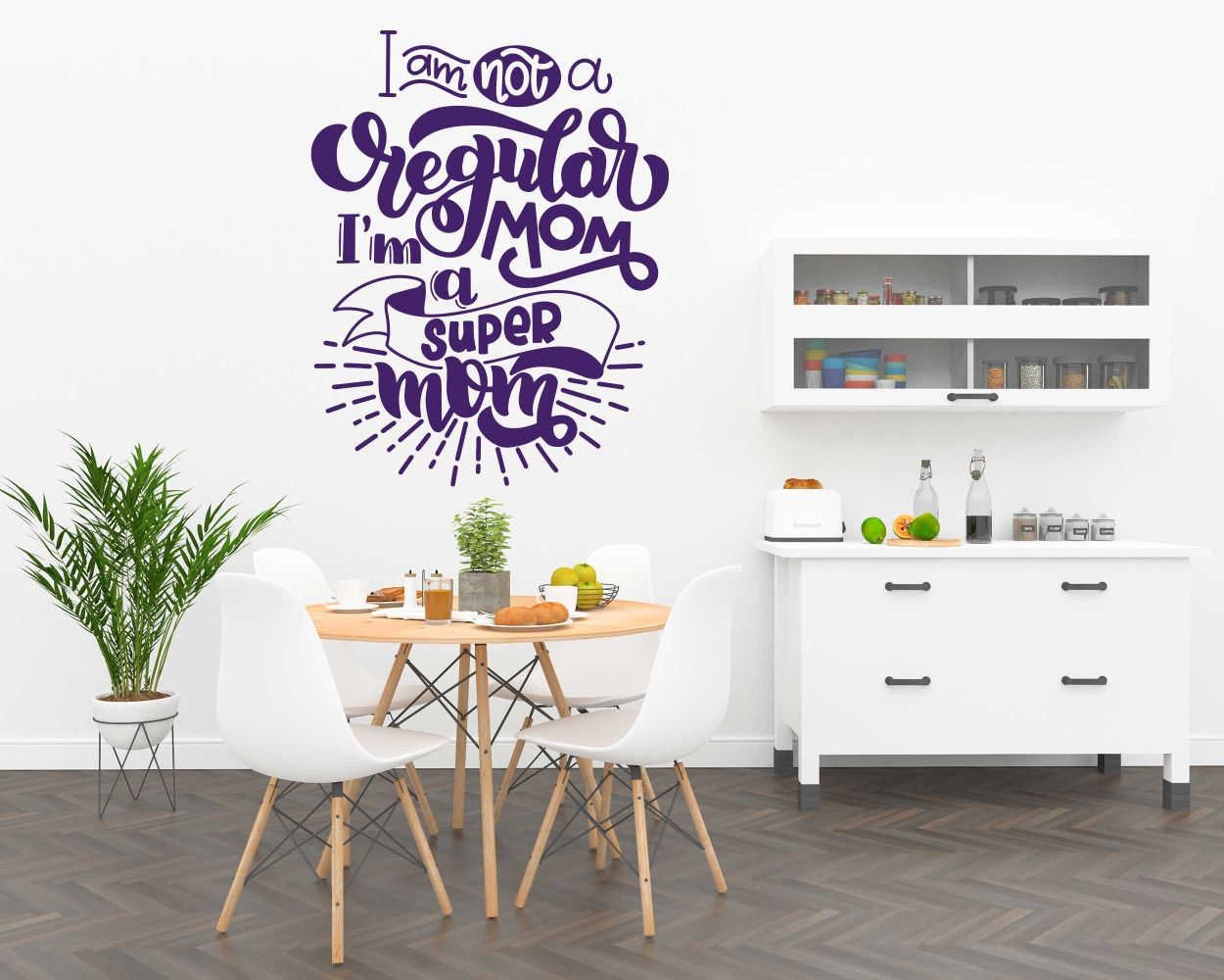 Transform Your Home With Super Mom Quotes Wall Decals