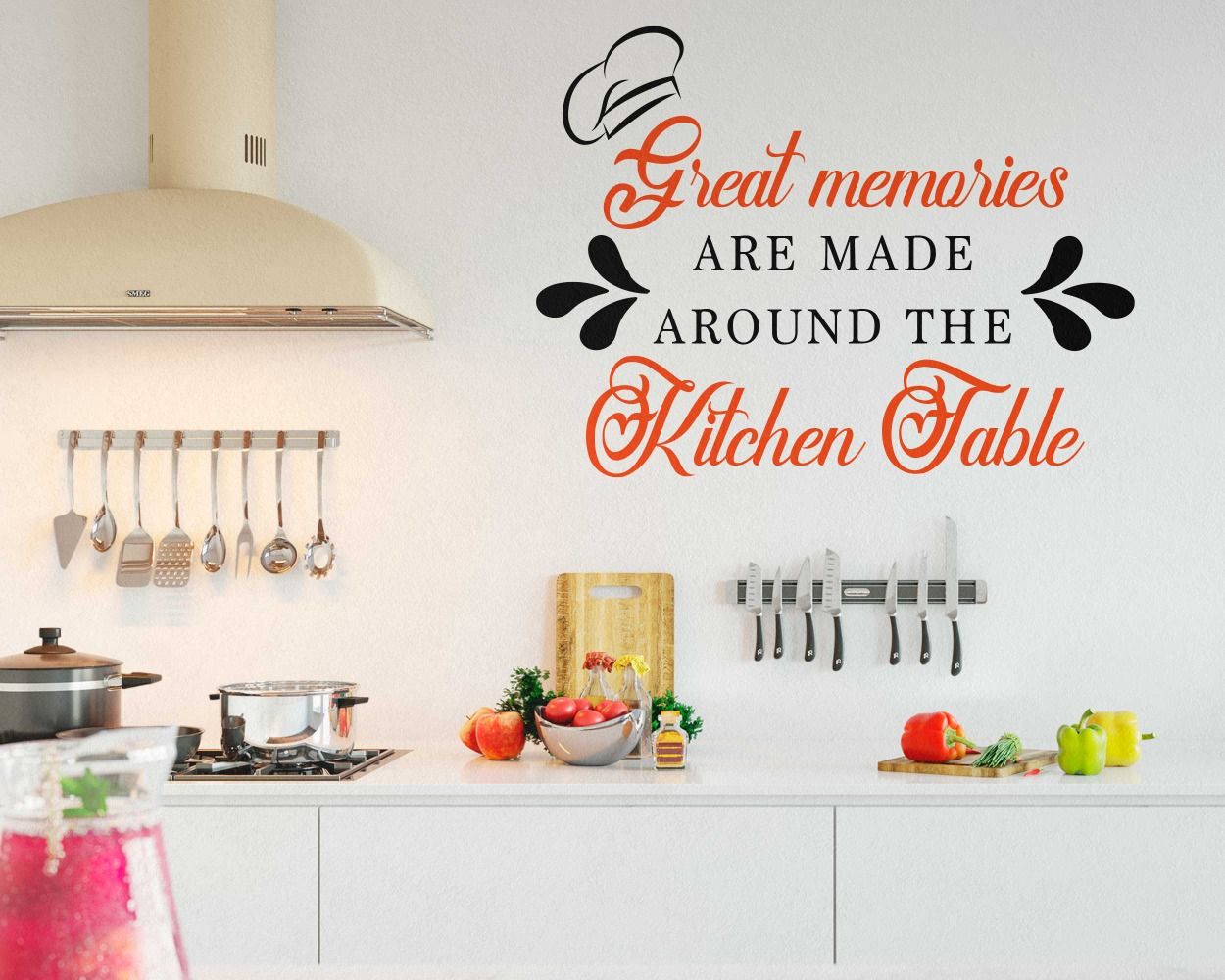 kitchen quotes wall decals