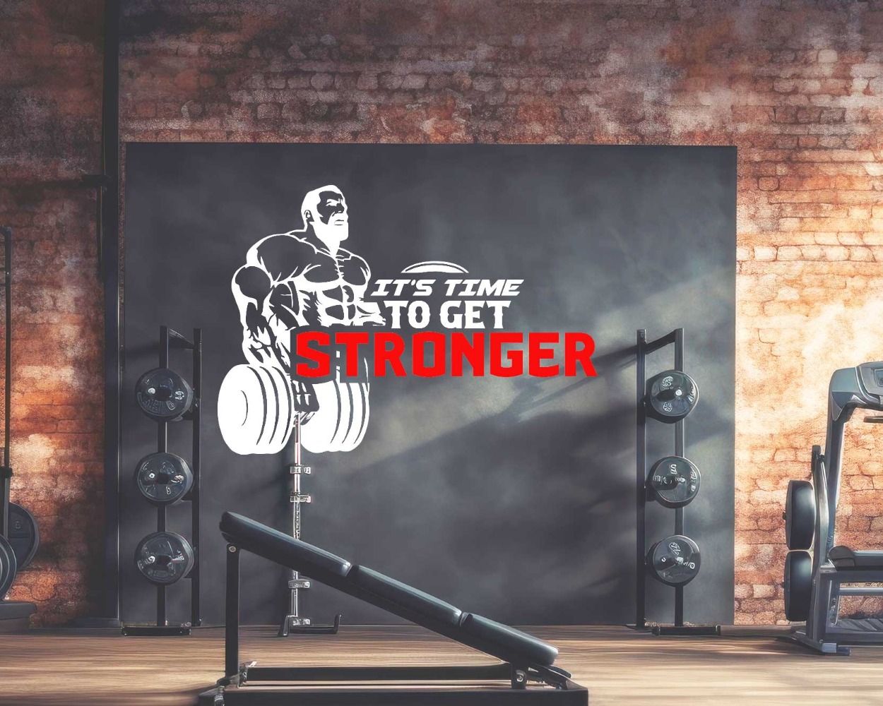 Motivational Gym Quotes Wall Stickers