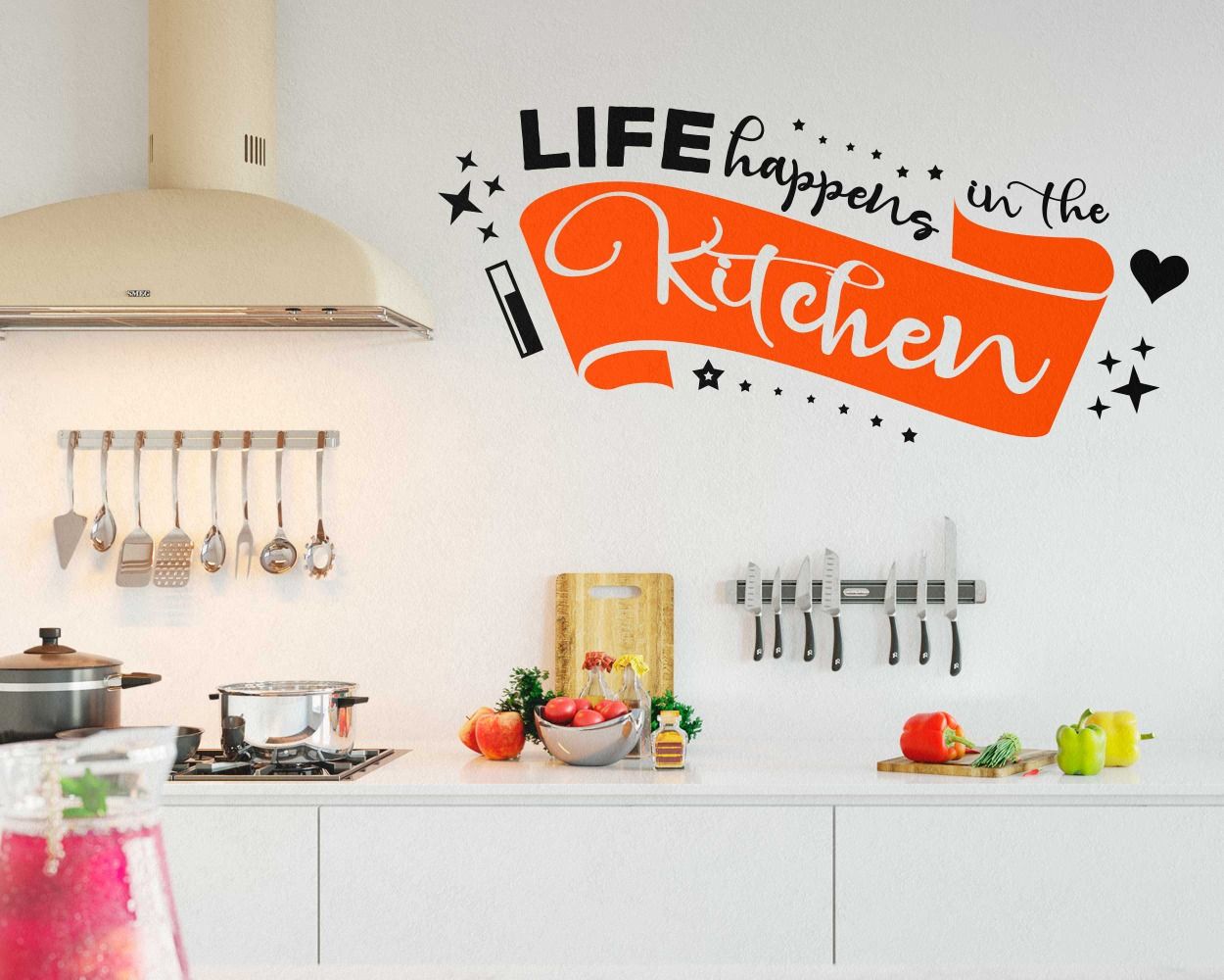 wall quotes stickers for kitchen wall decor