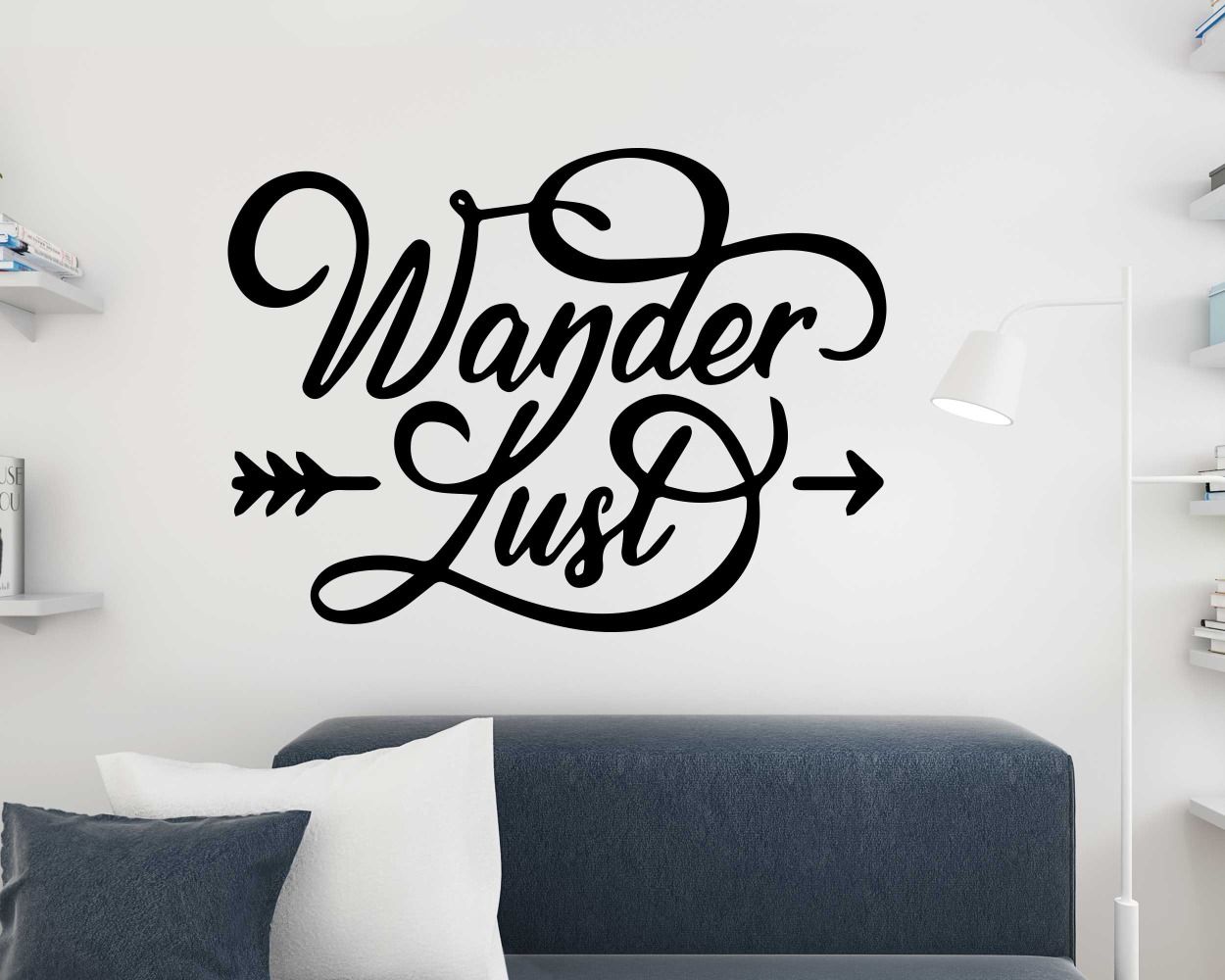 Wanderlust Inspirational Decals And Motivational Vinyl Stickers