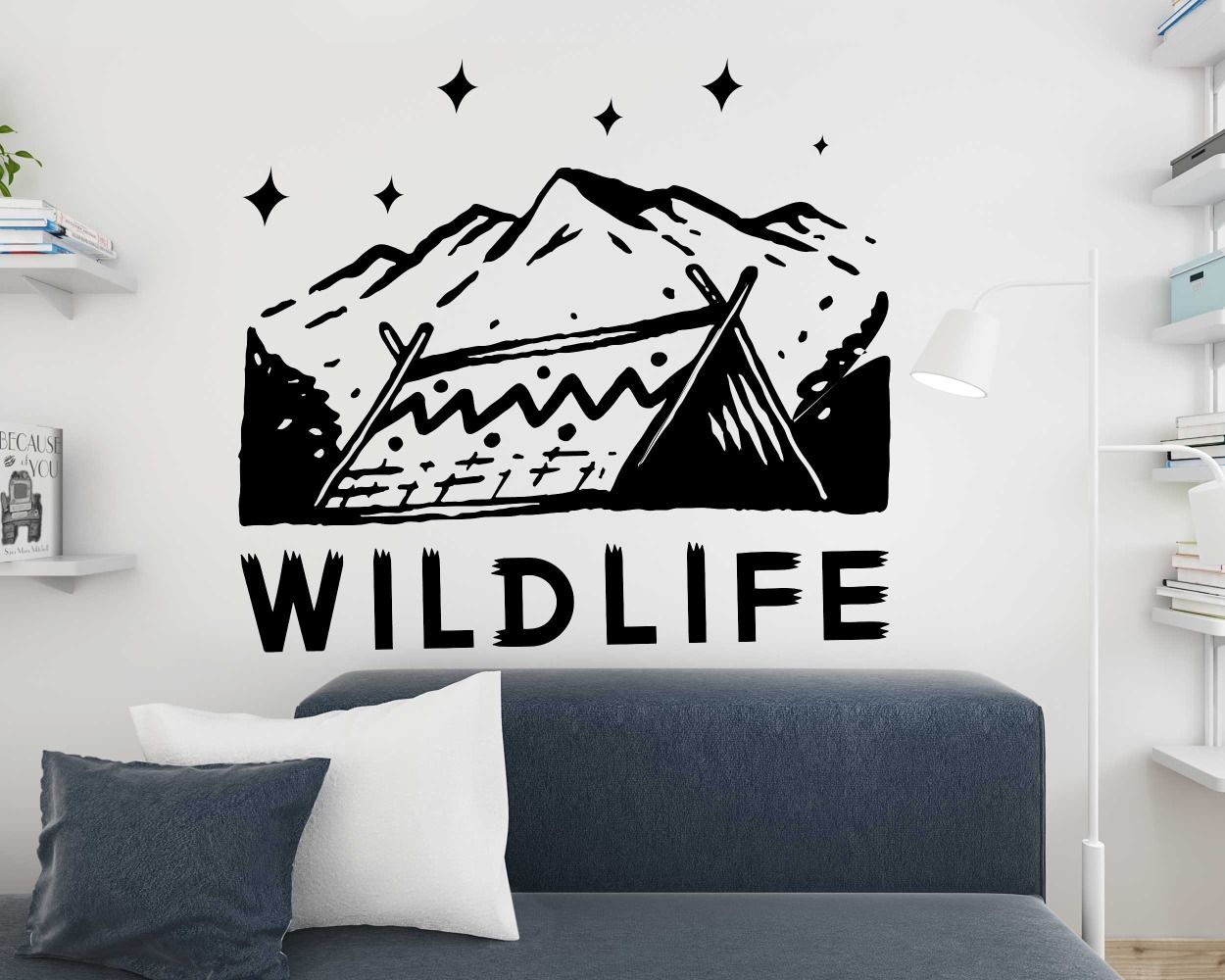 Wild Life Inspirational Wall Stickers