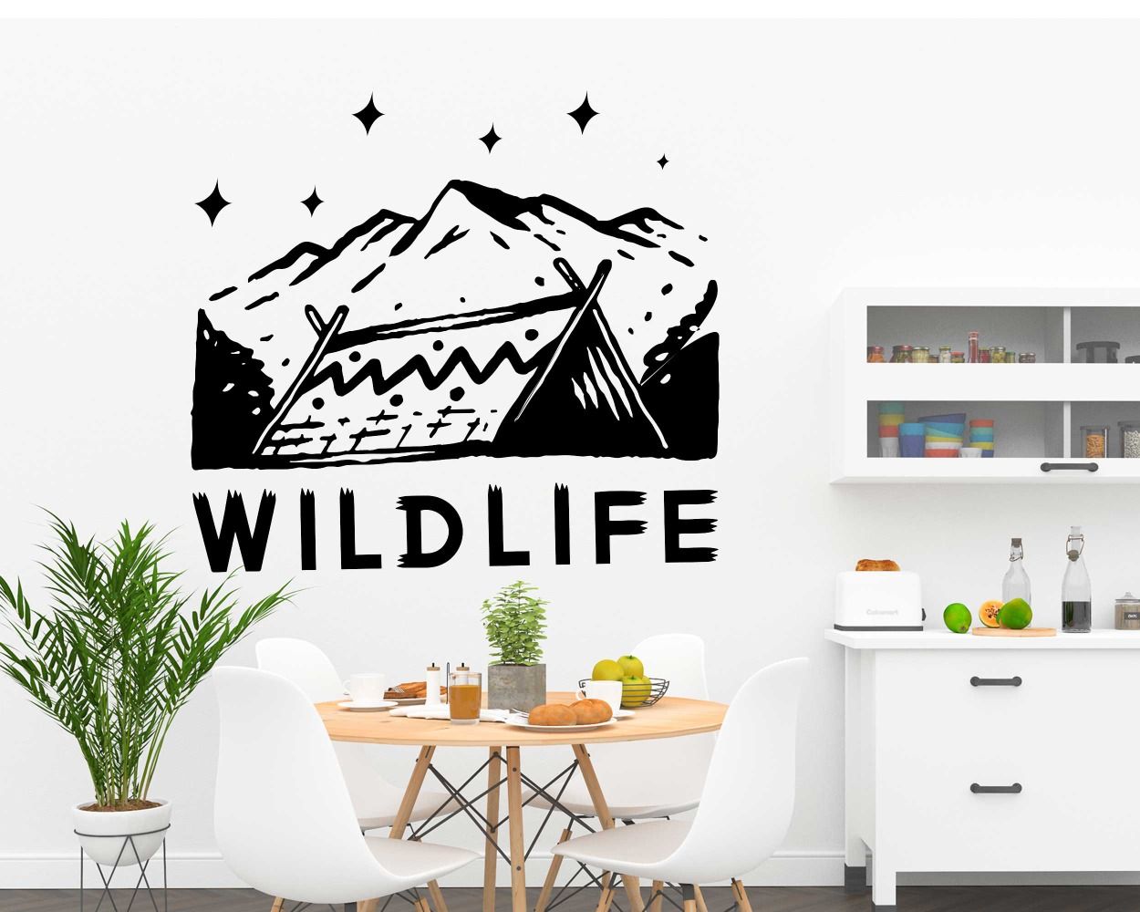 Wild Life Inspirational Wall Decals