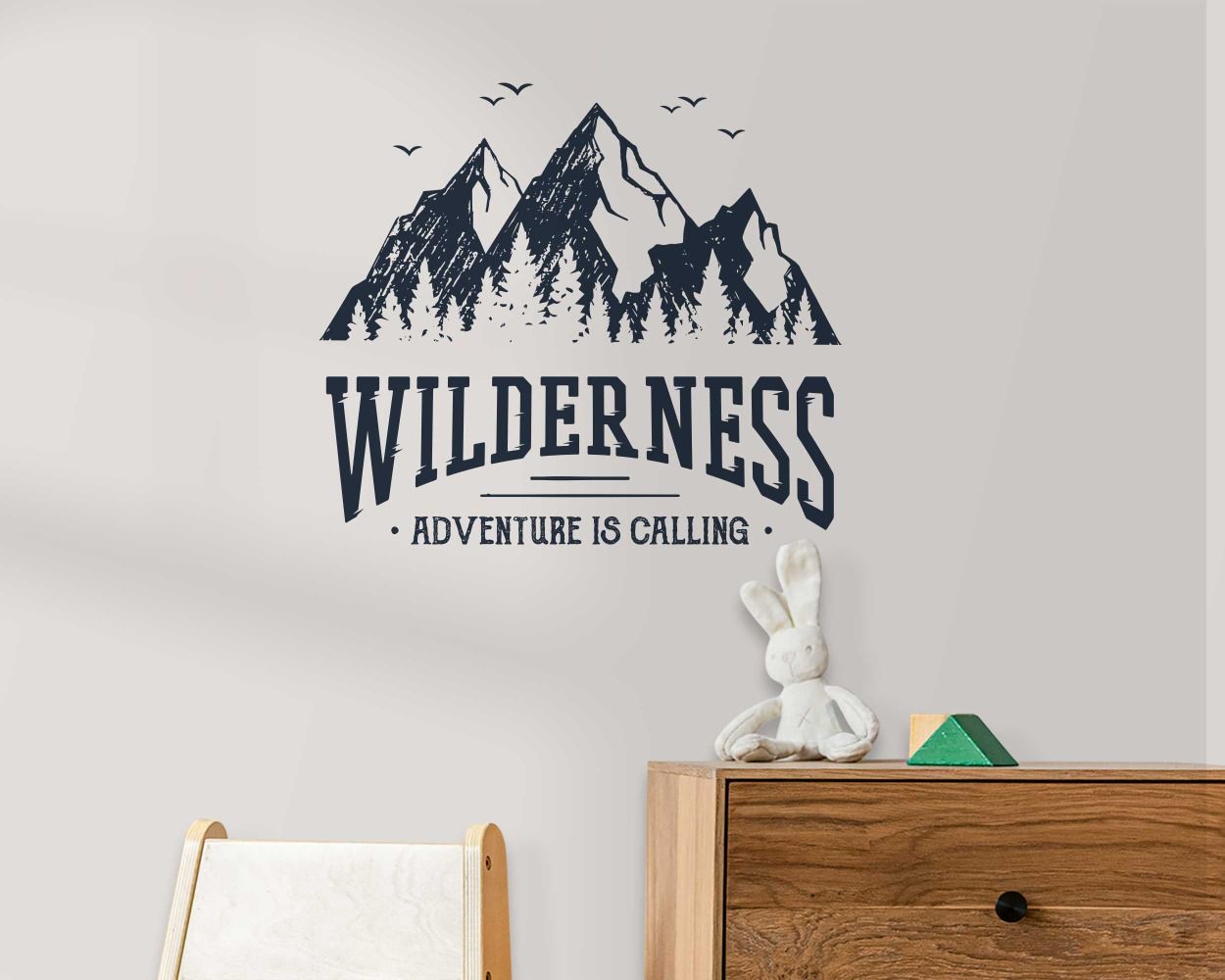 Wilderness Adventure Is Calling Quotes Wall Decals
