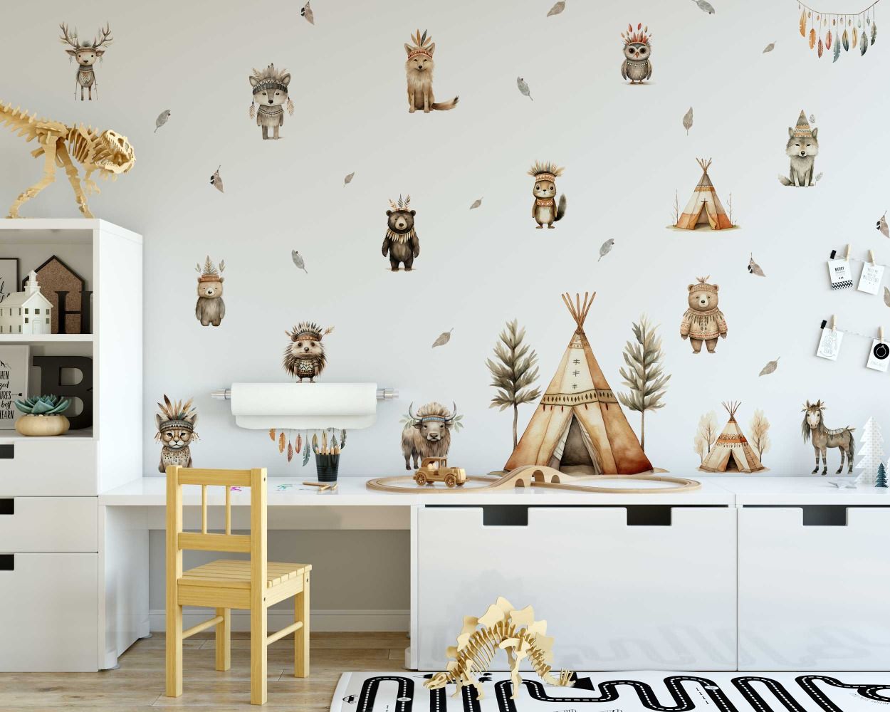 Best Beautiful Cute Animals' Wall Decals for Baby Room Decor