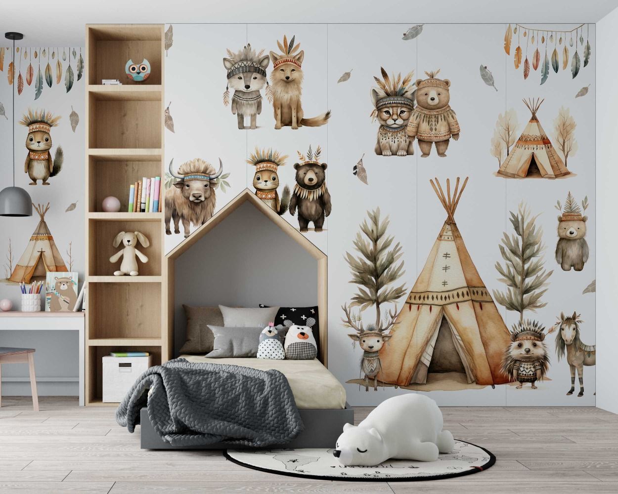 Best Beautiful Cute Animals' Wall Stickers for Baby Room Decor