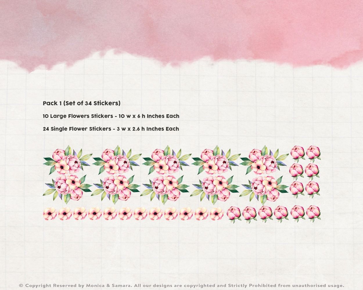 Best Beautiful Flowers with Leaves Floral Headboard Wall Decals for bedroom wall decor. shop now