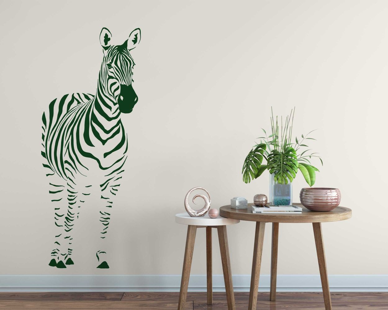 Zebra Safari Animal Wall Stickers For Children Room Decoration
