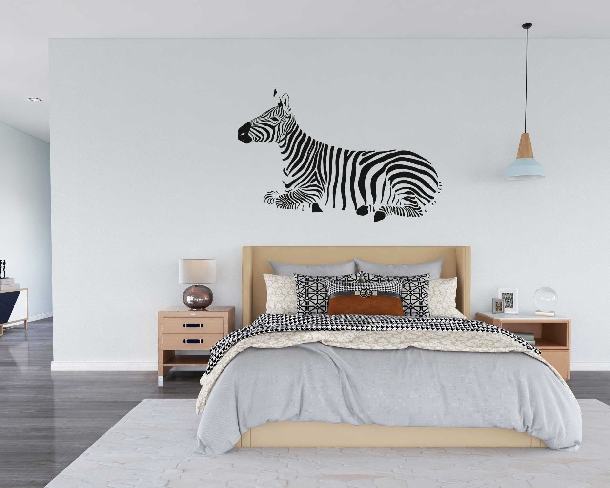 Zebra Safari Animal Wall Decals