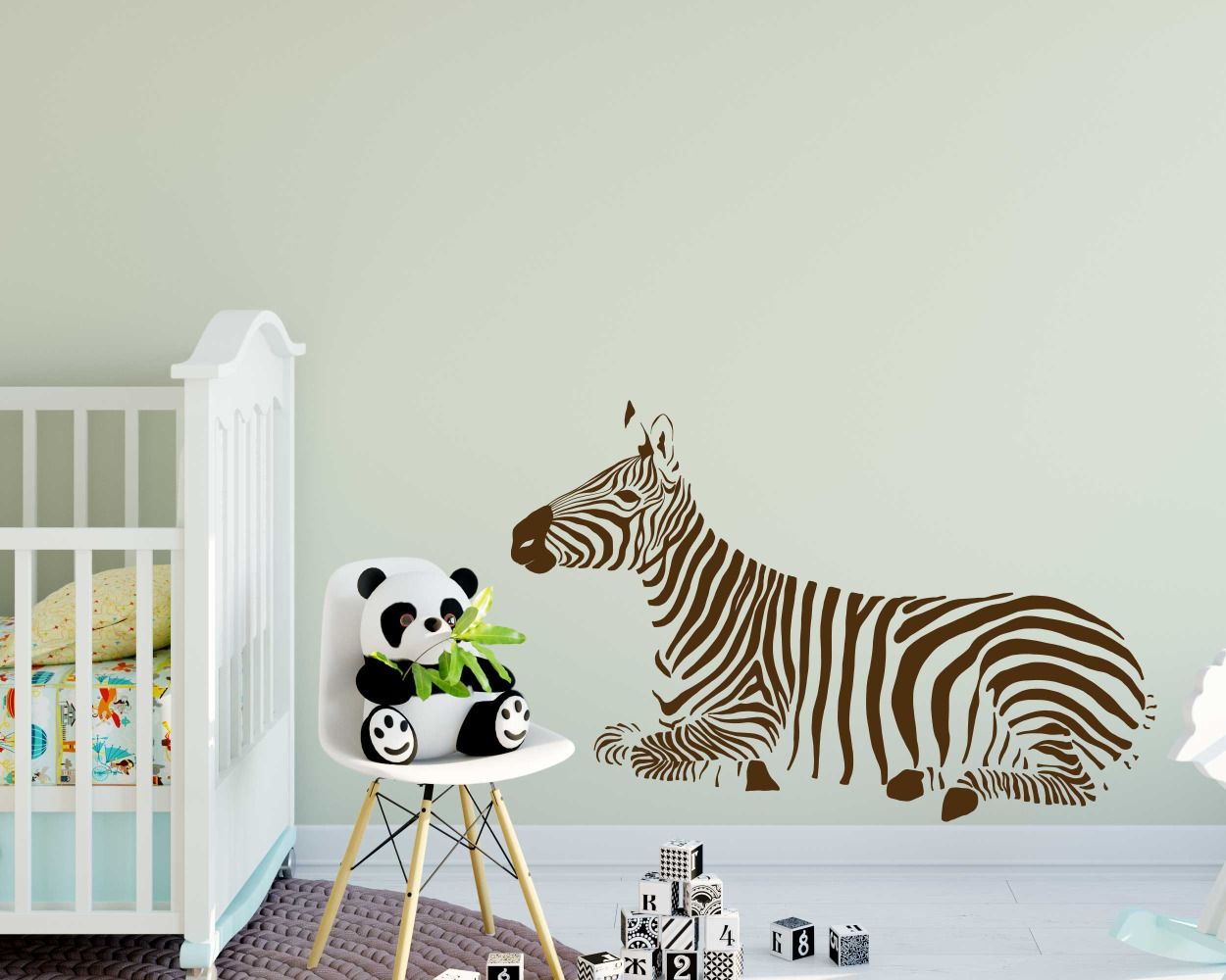 Zebra Safari Animal Wall Sticker 