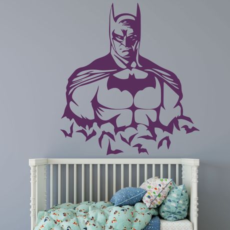 Dark Night King Batman Vinyl Wall Stickers