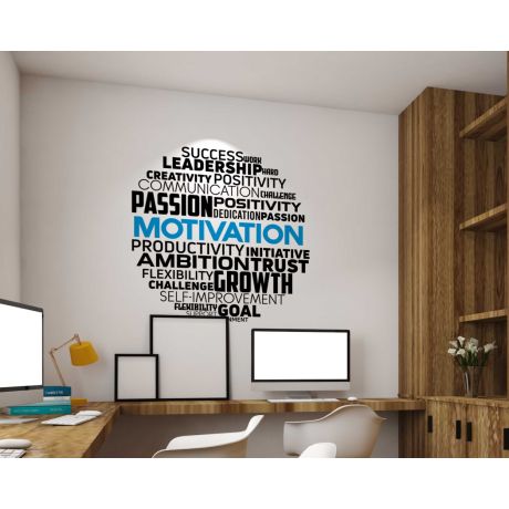 Best Motivational Quotes Vinyl Wall Decals For Office Room Decoration