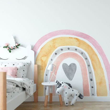 Wall Decals for Kids room, Rainbow Wall Stickers, Rainbow Stickers for Kids Room Decor, Home Decor, Nursery Wall Decals, Rainbow Wall Decals