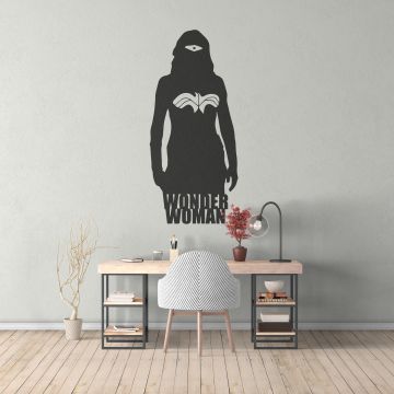 Best Wonder Women Vinyl Wall Sticker for Kids Room Wall Decor