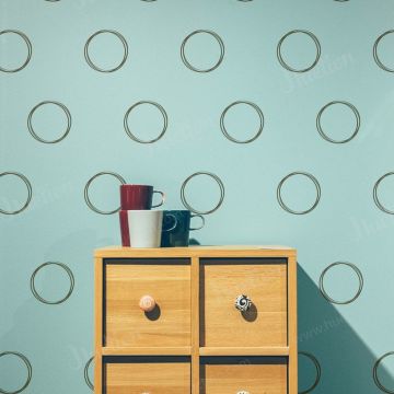 Circles Patterns Wall Stickers for Bedroom Wall Decors