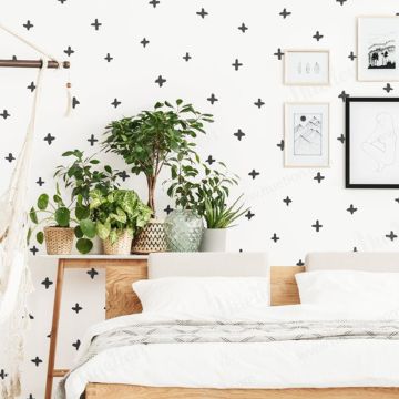Best Plus sign Wall Stickers for Bedroom Wall Decors 