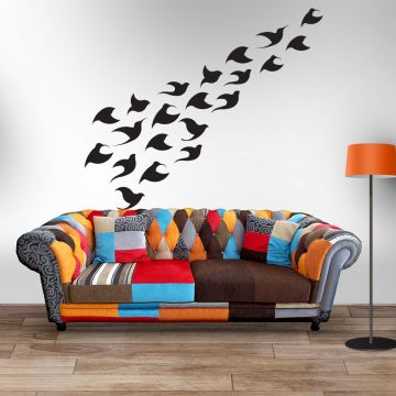 Birds Vinyl Wall Sticker | Huetion