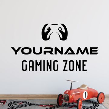 Personalised wall decals for boys room