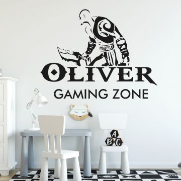 Customised gaming vinyl wall stickers for boys room
