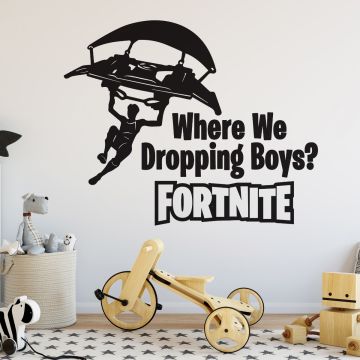 Fortnite Wall Stickers for Boys Gaming Room