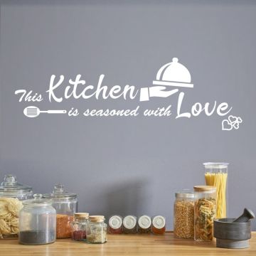 Kitchen Quote Wall Stickers For Home Kitchen Wall Decor