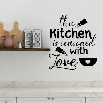 Kitchen Quote Wall Stickers For Home Kitchen Wall Decor