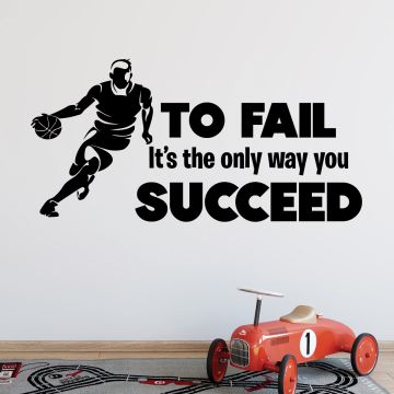Best Basketball Vinyl Wall Stickers for playing Room Wall Decor