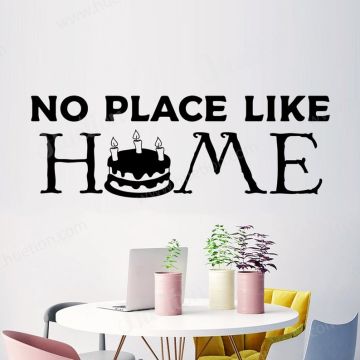 No Place Like Home Wall Stickers For Kitchen Wall Decor