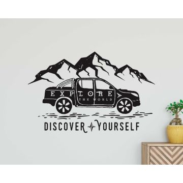 Best Motivational Quote Wal Decal For Traveller Room Decoration