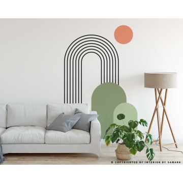 Best Modern Boho Wall Arches Decals For Bedroom Decor