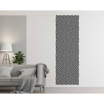 Abstract Polka Dots Pattern Wall Decals For Home And Office Decoration 