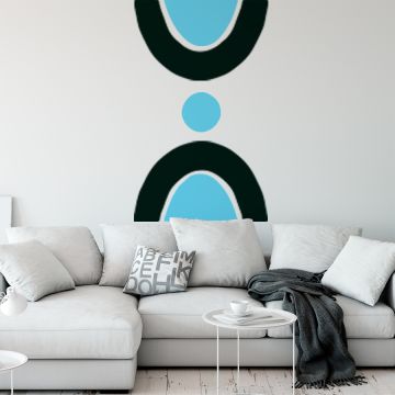 Boho arches wall decal