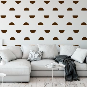 Best Half Circles Bohemian Vinyl Wall Stickers for Room Wall Decor