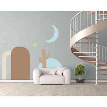 Beautiful Modern Boho Wall Decals For Bedroom Headboard Decoration 