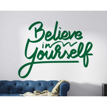 Believe in Yourself Motivational Quote Stickers For Daily Motivation