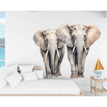 Best Beautiful Elephants Vinyl Wall Stickers