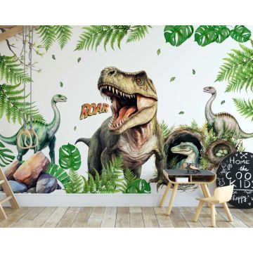 Beautiful Jurassic World Theme Dinosaur Wall Decals