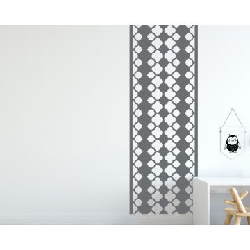 Beautiful Moroccan Trellis Tile Stencils Pattern Wall Decals  For Room Decor