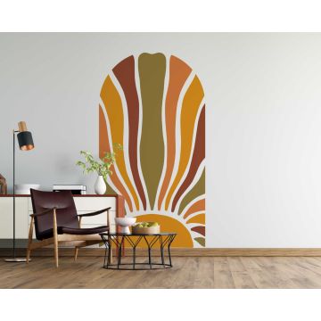 Best Colorful Arch Boho Wall Stickers For Beautiful Bedroom Decoration 