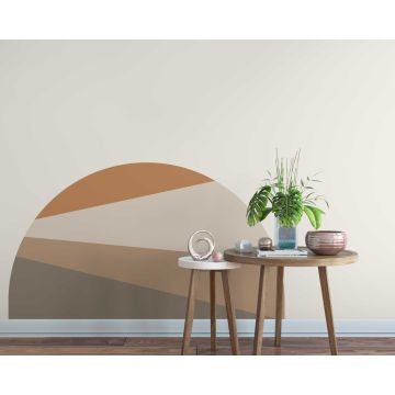 Best Half Arch Shape Wall Decals For Bedroom Headboard Decoration 
