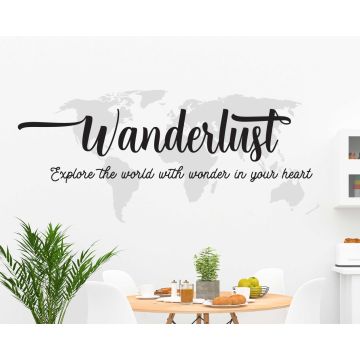 Wanderlust Quotes Wall Decals