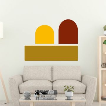 Boho arches wall decal geometric wall art abstract wall stickers