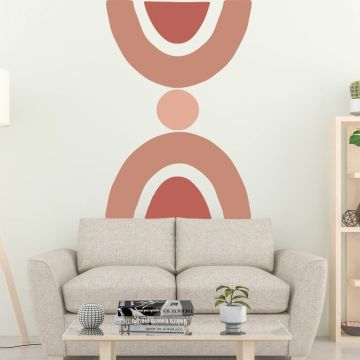 Boho shapes geometric wall decor abstract wall art decor